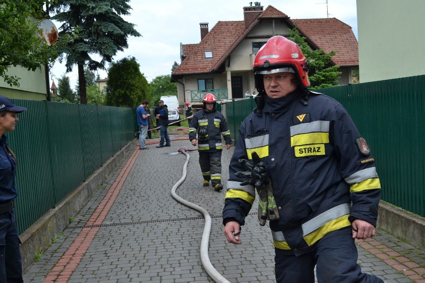 Wypadek awionetki w Bielsku-Białej