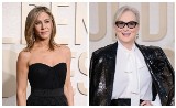 Jennifer Aniston i Meryl Streep postawiły na błyszczącą czerń. Zobacz kreacje dojrzałych gwiazd z gali Złotych Globów 2024