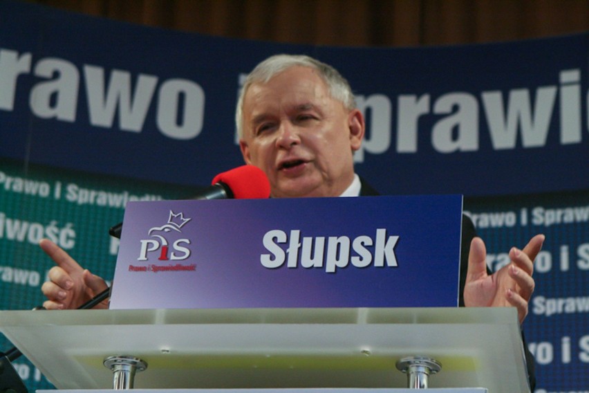 Jarosław Kaczyński w Słupsku
Jarosław Kaczyński w Słupsku