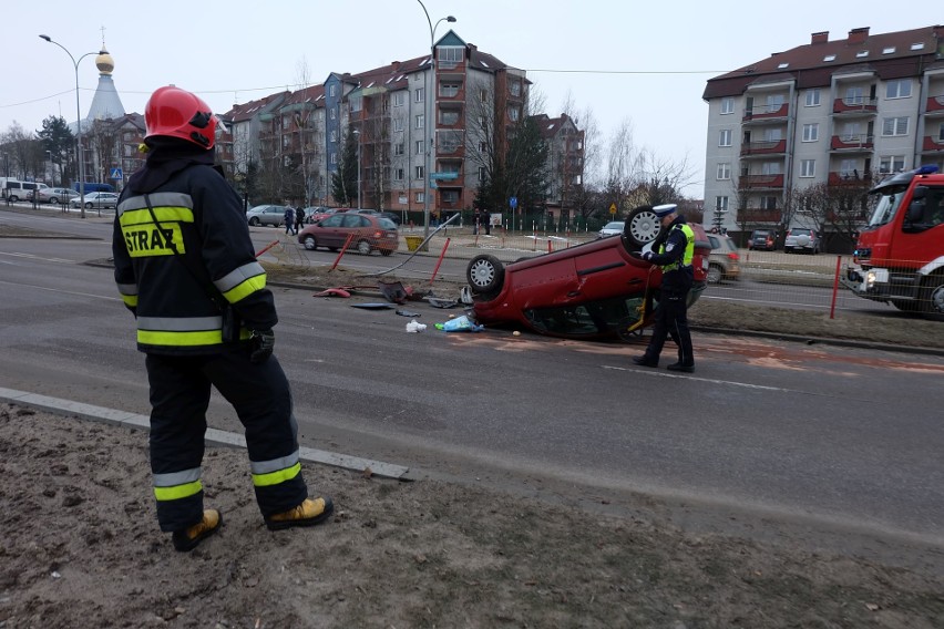 Potrącenie na ul. Żeromskiego w Białymstoku. Citroen wjechał...