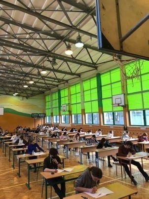 Próbna matura 2021 z matematyki w powiecie sandomierskim. Zobacz zdjęcia