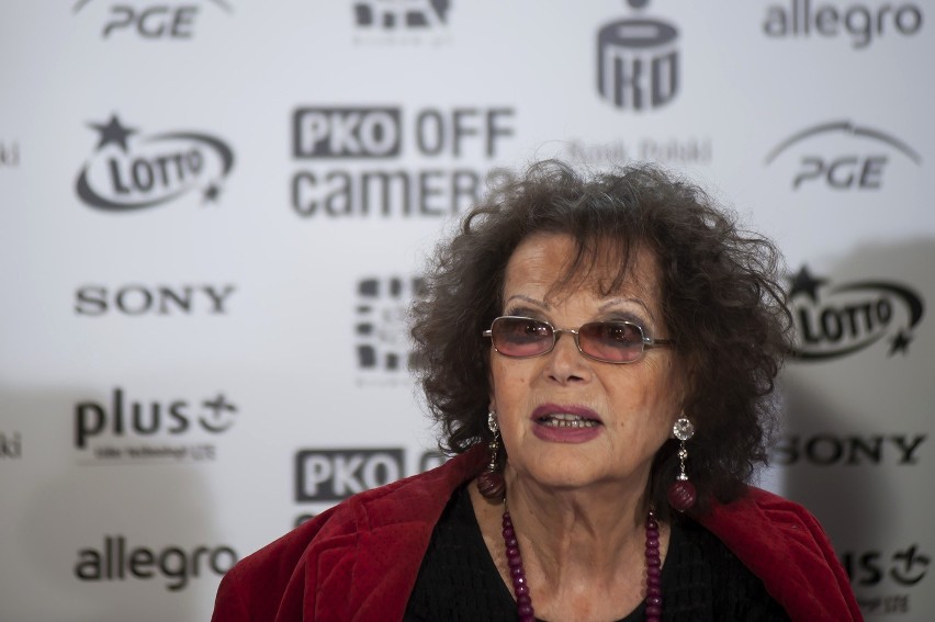 Kraków. Claudia Cardinale na PKO OFF Camera [ZDJĘCIA, WIDEO]