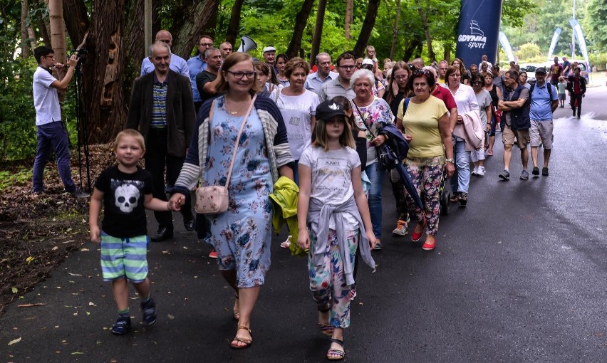 Otwarcie nowego wejścia na plażę, Gdynia Babie Doły