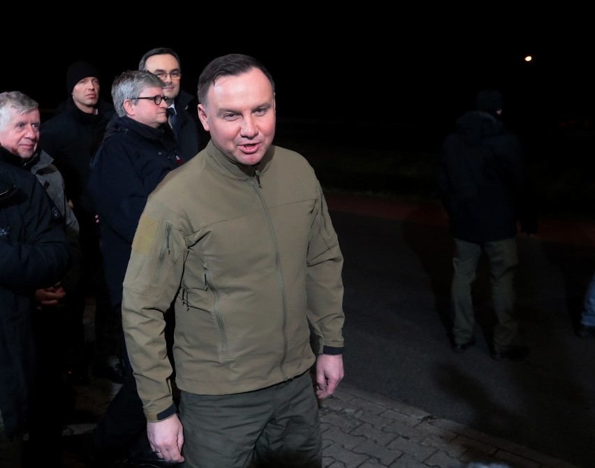 Prezydent Andrzej Duda odwiedził polsko-niemieckie przejście...