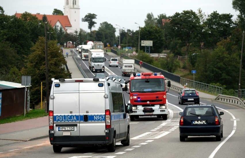 Rytel: Kolizja na drodze krajowej 22. Nikomu nic się nie stało. 1.10.2020 r. Były spore utrudnienia w ruchu