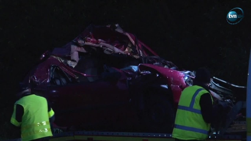 Tragiczny wypadek w Skawie koło Rabki. Nie żyją trzy osoby