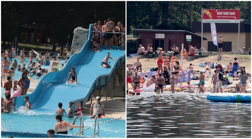 Weekend na kąpieliskach w Szczecinie. Zdjęcia z Arkonki, Dziewoklicza i Głębokiego