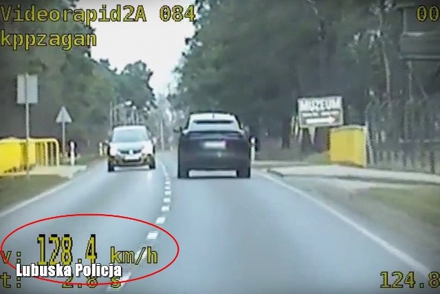 W ręce policjantów z Żagania wpadł pirat drogowy kierujący Lamborghini.