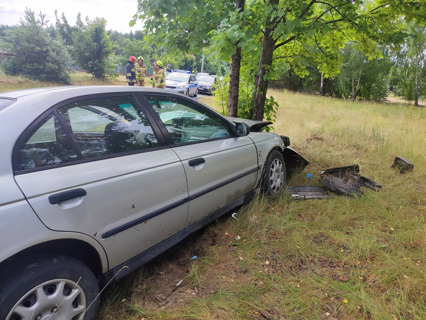 Wypadek między Starym Bosewem a Chrzczanką Włościańską w pow. wyszkowskim, 6.07.2022