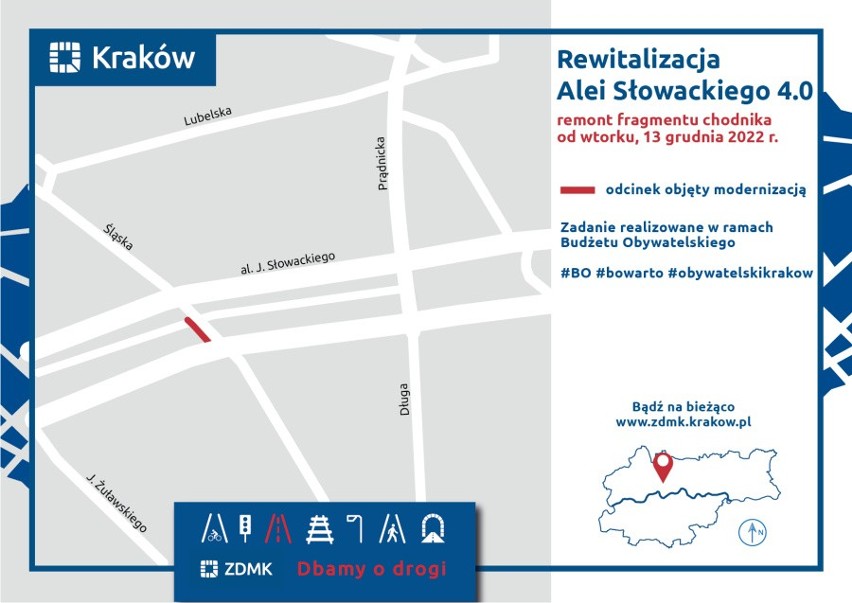 Budowa tramwaju do Górki Narodowej w Krakowie. Znów zmiany. Będą też inne remonty