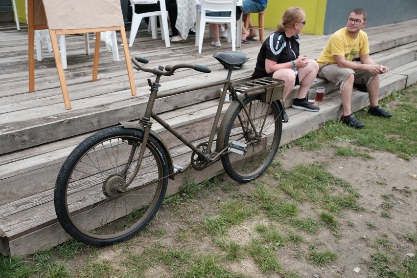 Rowerowa niedziela na Plaży na Szelągu