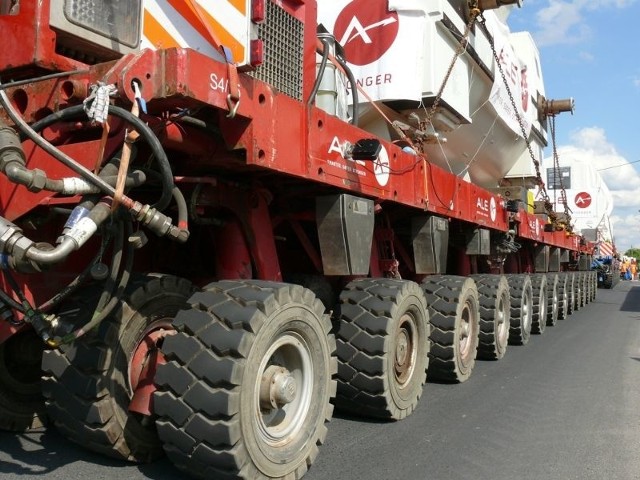 Historyczny transport od Wrzaw do Stalowej Woli 