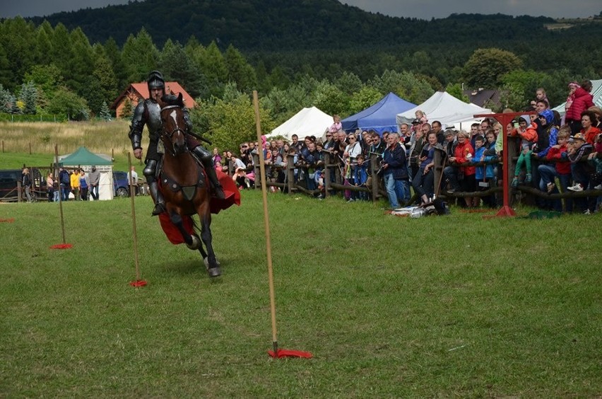 XIV Turniej Rycerski w Rabsztynie. Zmagania rycerzy, widowiska, konkursy [ZDJĘCIA]