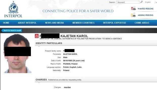 Kajetan P. był poszukiwany polską policję, ale także...