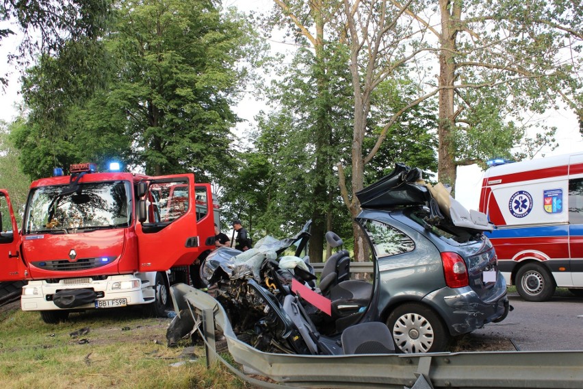 W okolicach miejscowości Andryjanki miał miejsce wypadek...