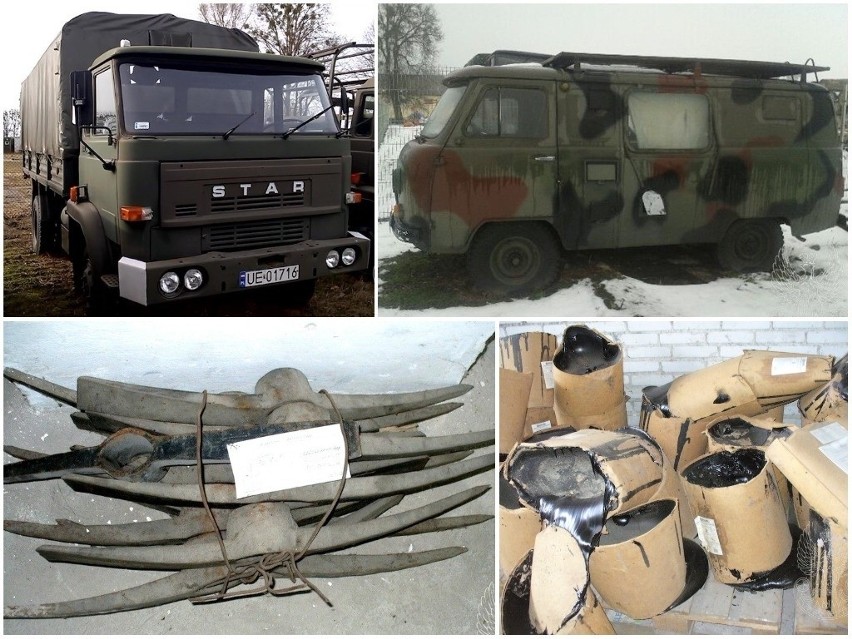 Wojsko w Lublinie wyprzedaje sprzęt. Kosy, betoniarki i ciężarówki czekają na chętnych (ZDJĘCIA)