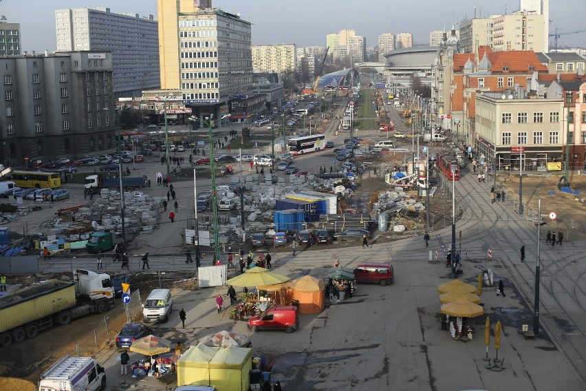 Przebudowa centrum Katowic