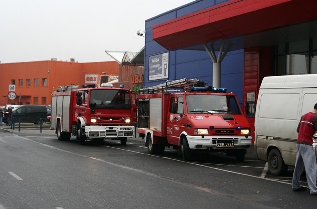 Pożar w Tesco??!! Na szczęście był to fałszywy alarm