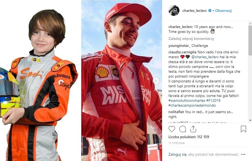 Charles Leclerc ma 21 lat i uchodzi za jednego z...