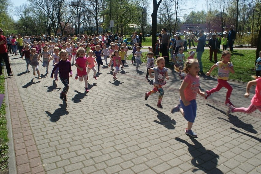 Bieg Skrzata w Parku Hallera zgromadził setki uczestników