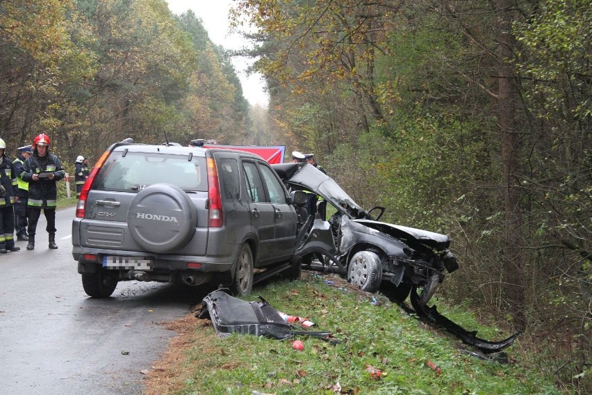 Wypadek pomiędzy Rakowem a Chańczą. Trzy osoby zginęły