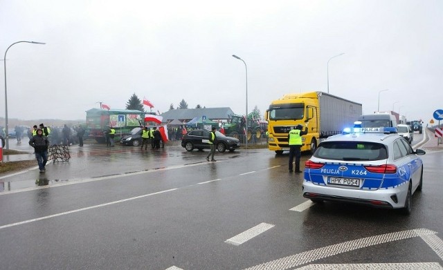 Protest na granicy polsko-ukraińskiej