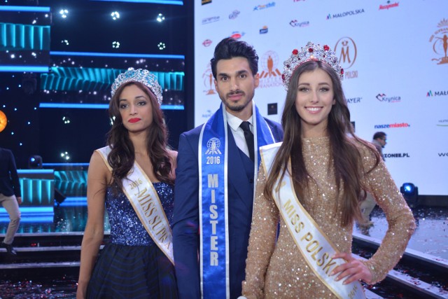 Miss Supranational 2016 Srinidhi Shetty, Mister 2016 Diego Garcy,  Miss Polski 2016 Paulina Maziarz