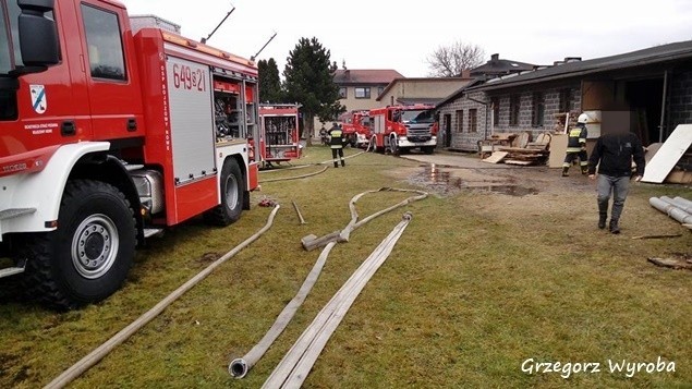 Pożar w Międzyrzeczu