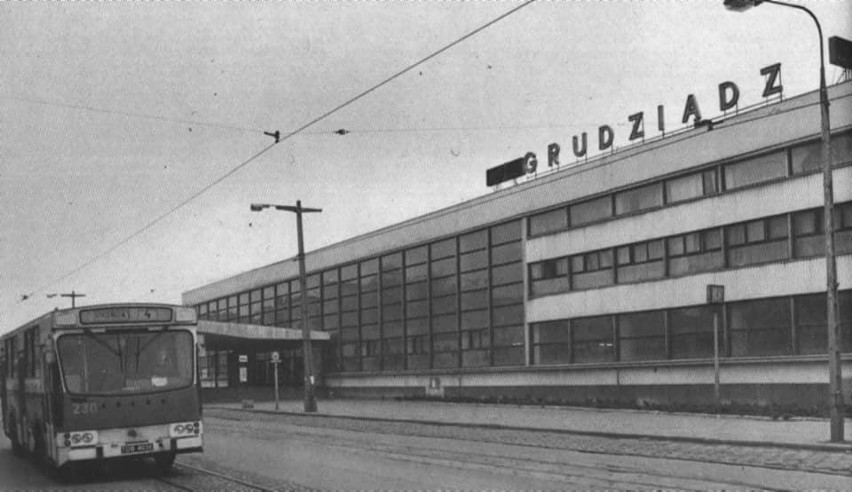 Dworzec w Grudziądzu został oddany do użytku w 1965 roku