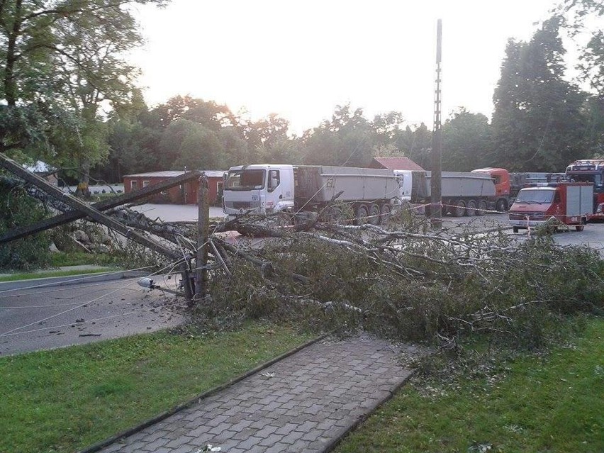 - 11 lipca przez gminę Prostki przeszła gwałtowna burza z...