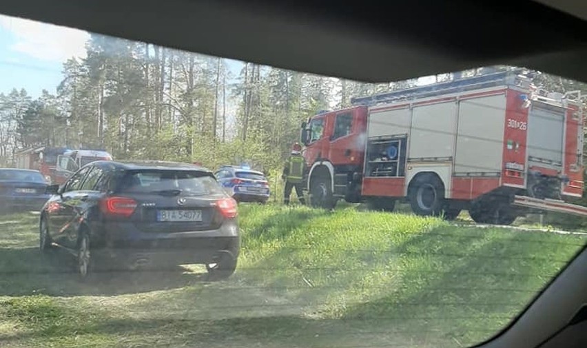 Wypadek śmiertelny motocyklistki w m. Żednia