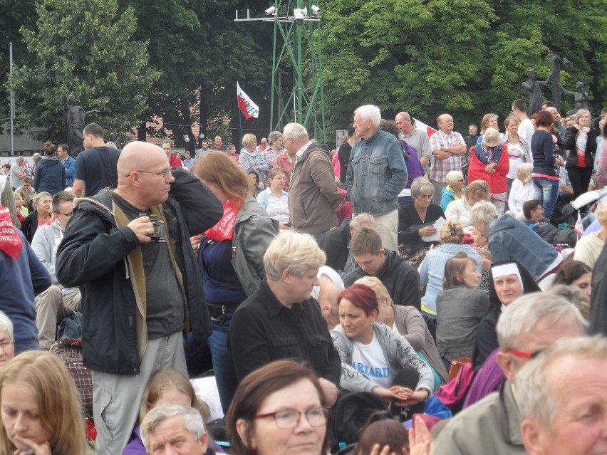 Ślązacy na mszy z papieżem Franciszkiem [ZDJĘCIA]