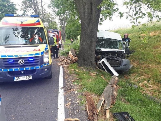 Wypadek w Otłowcu 11.06.2018