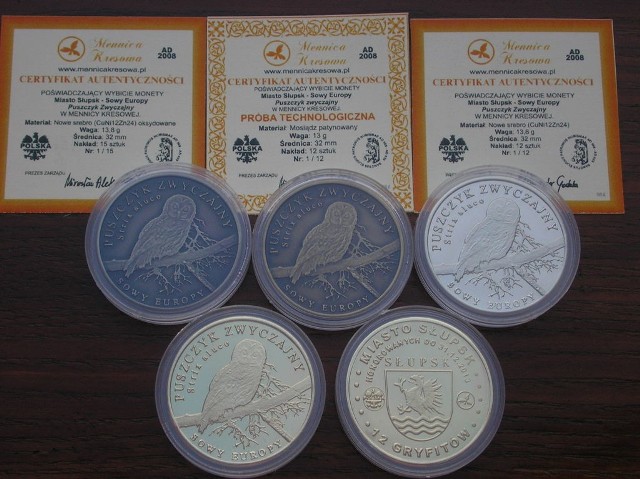 Puszczyk Zwyczajny to szósta moneta z serii Sowy Europy