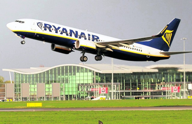 Na gdańskim lotnisku, w bazie, stacjonował będzie na razie  jeden samolot linii lotniczej Ryanair