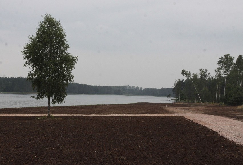 Nowy zalew w miejscowości Jagodno gmina Przytyk