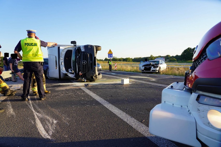 Wypadek w miejscowości Kołaczkowo na drodze Bydgoszcz -...