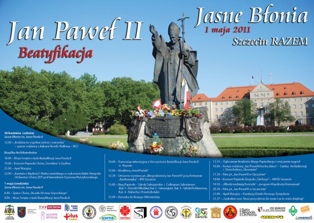 Szczecin świętuje beatyfikację Ojca Świętego.