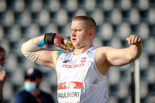 Tomasz Pauliński zdobył w rodzinnej Bydgoszczy srebrny medal w pchnięciu kulą