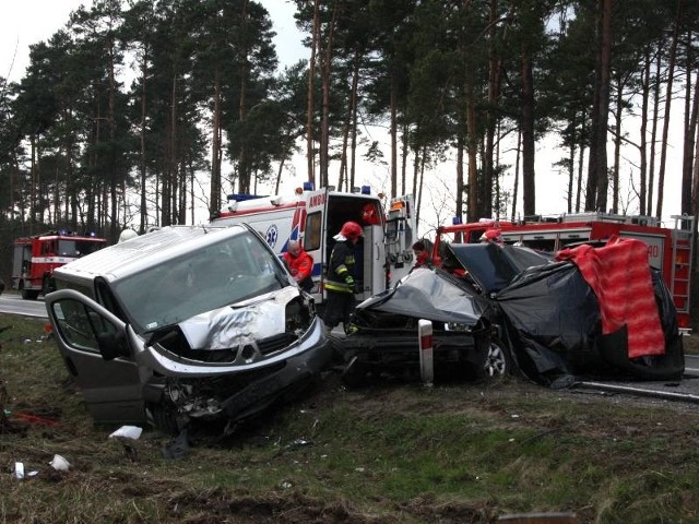 Na trasie Zielona Góra - Nowogród Bobrzański doszło do kolejnego groźnego wypadku