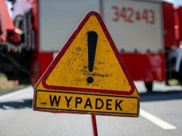 Wypadek za Recławiem w okolicach Wolina