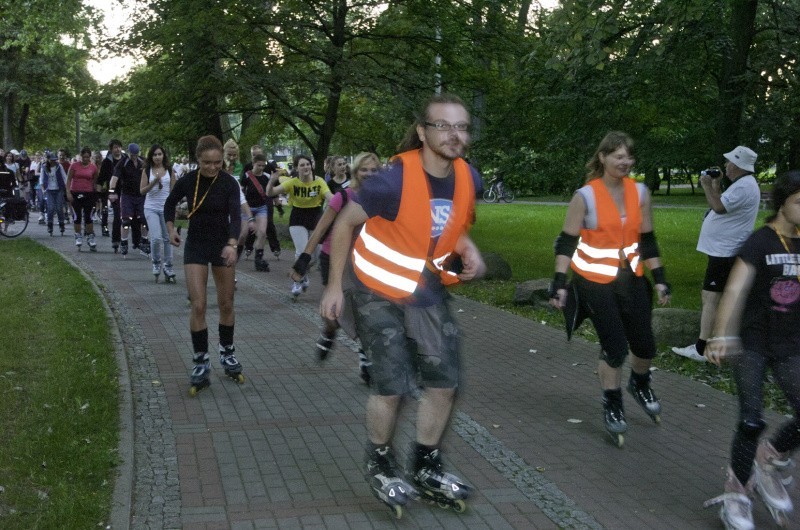 Pierwszy słupski nightskating