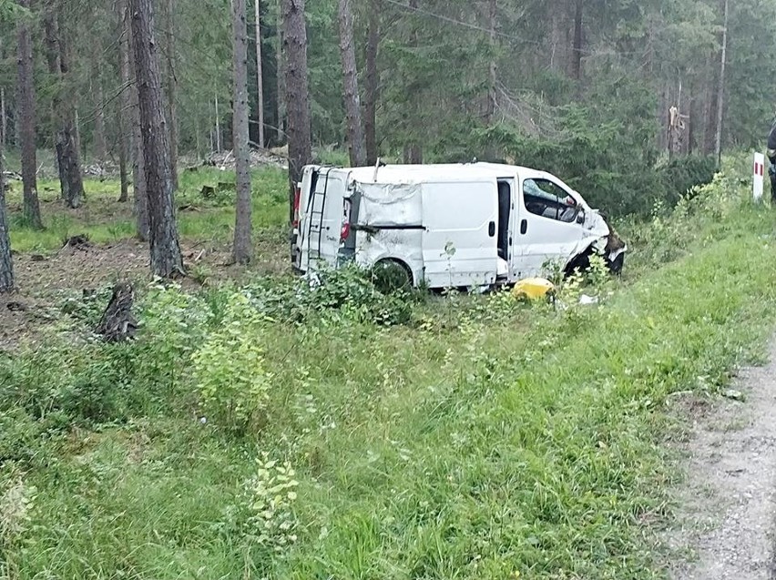 W środę po godz. 19 doszło do groźnie wyglądającego wypadku...