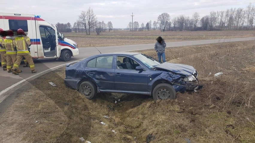 Wypadek na drodze Przasnysz-Karwacz, 6.03.2022