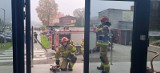 Starostwo Powiatowe w Chełmnie - ewakuacja! Zdjęcia