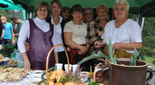 Trudno było zliczyć potrawy, które przygotowały gospodynie z Komorowa.