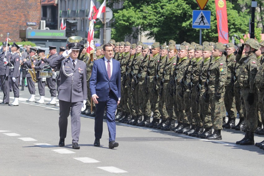 Premier Mateusz Morawiecki w sobotę, 18 maja, w Katowicach