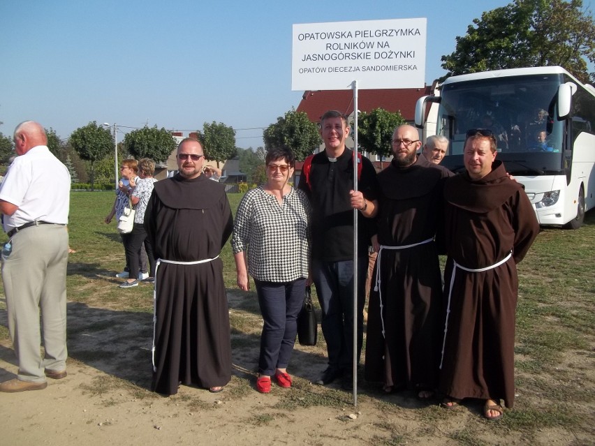 14. Opatowska Pielgrzymka Rolników na Jasnogórskie Dożynki [ZDJĘCIA]