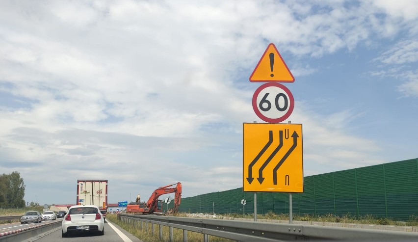 Remont autostrady A4 w Rudzie Śląskiej nie skończy się w wakacje. Utrudnienia zostaną znacznie dłużej