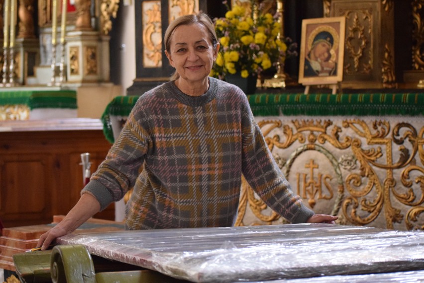 W klasztorze urszulanek w Sieradzu odnowiono ołtarz 
